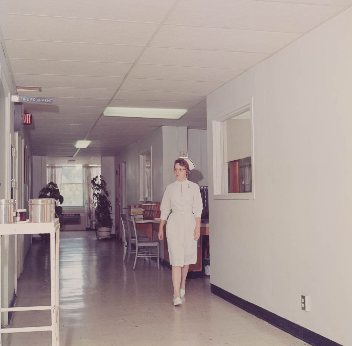 Methodist Hospital Nurse on Patient Floor